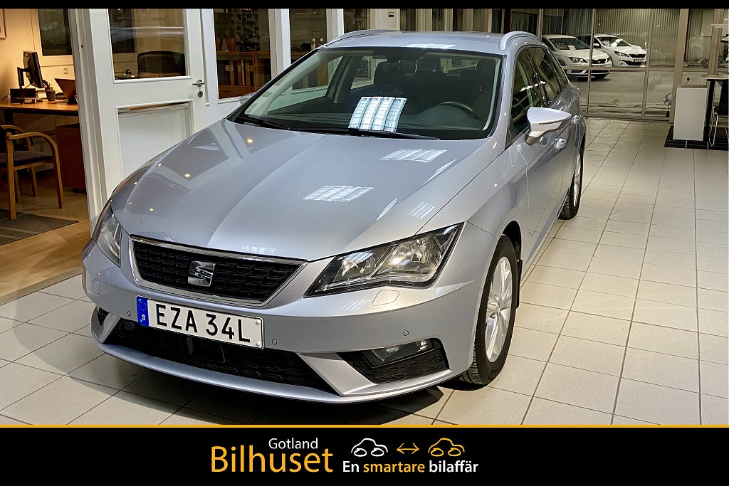 Seat Leon ST 1.5 TGI Drag | Kupévärmare | Backkamera | Nyservad