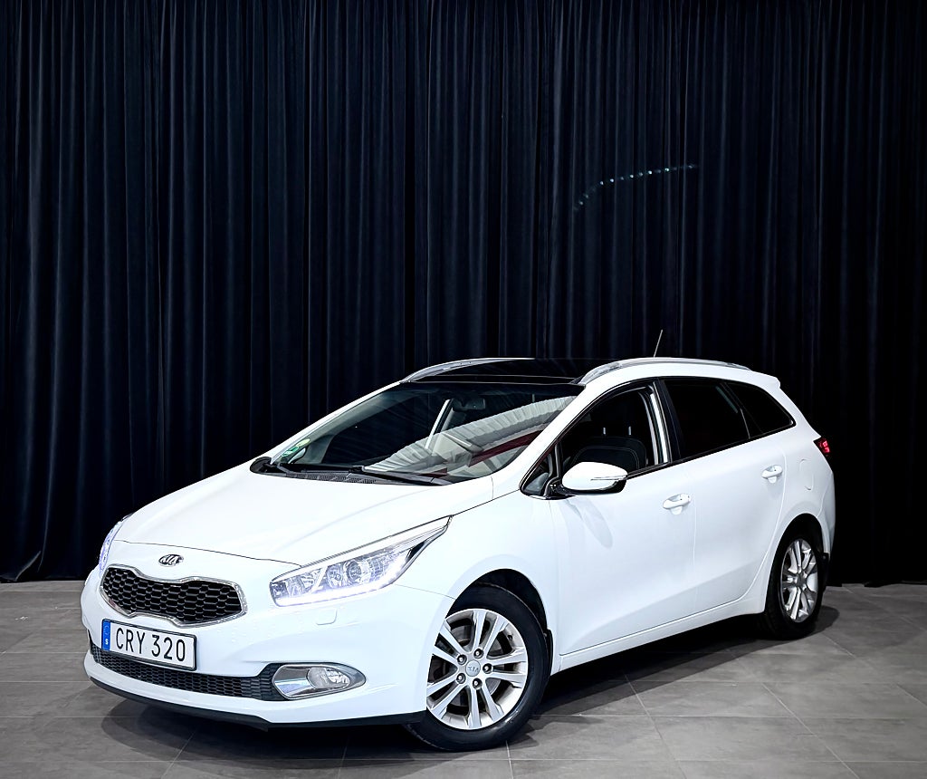 Kia Ceed cee'd_sw 1.6 CRDi PANO NAVI DRAG EN ÄGARE NY-BES 128HK