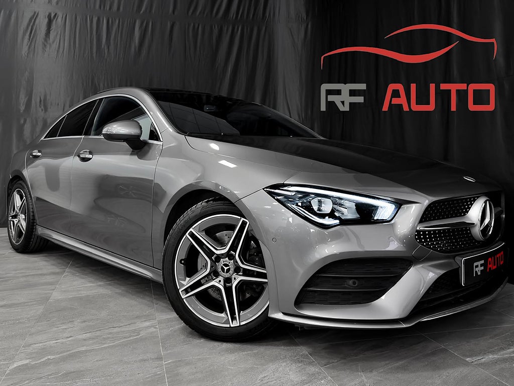 Mercedes-Benz CLA 200 AMG Panorama Widescreen Nyservad 163hk