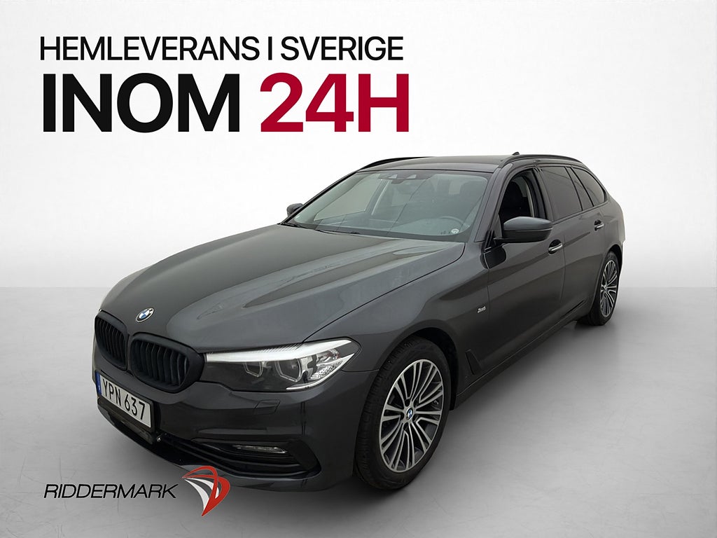 BMW 520d 190hk M Sport Navi Kamera Drag Rattvärme SV-Såld