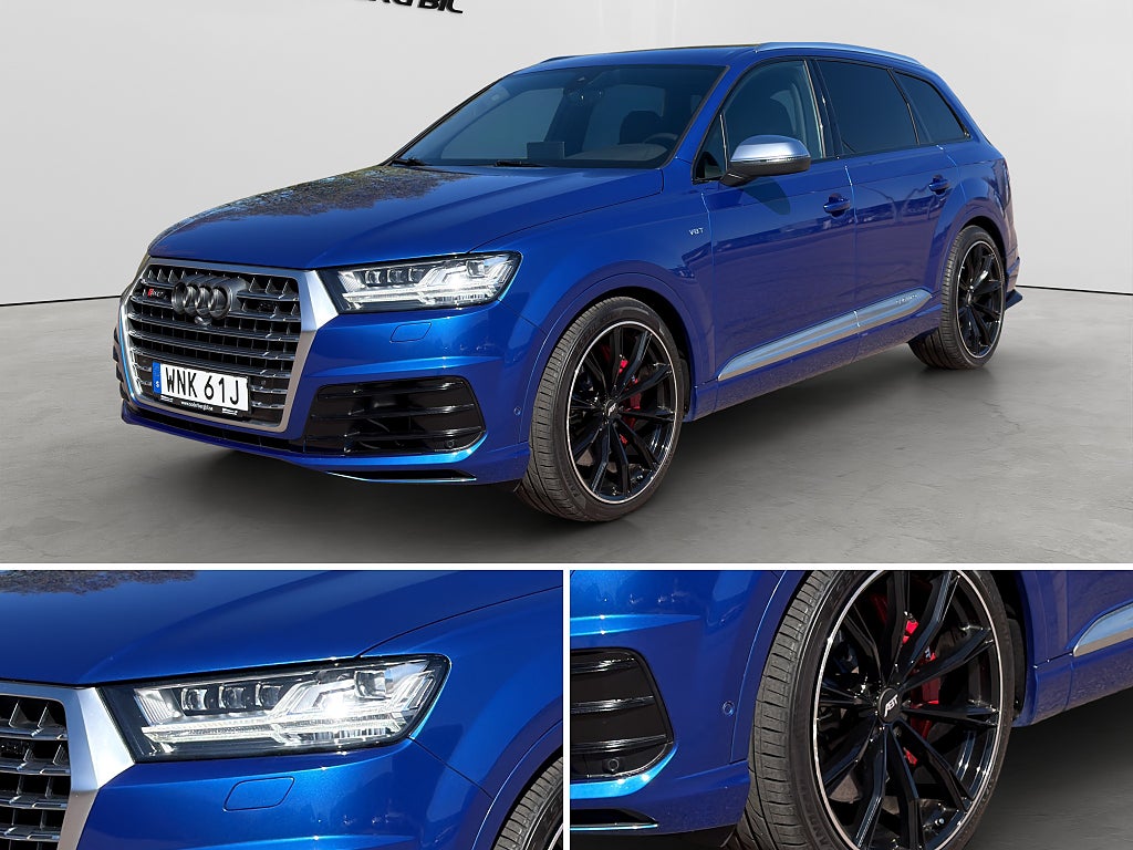 Audi SQ7 4.0 TDI V8 435hk Q, Matrix, 360°, Drag, ABT, Valcona