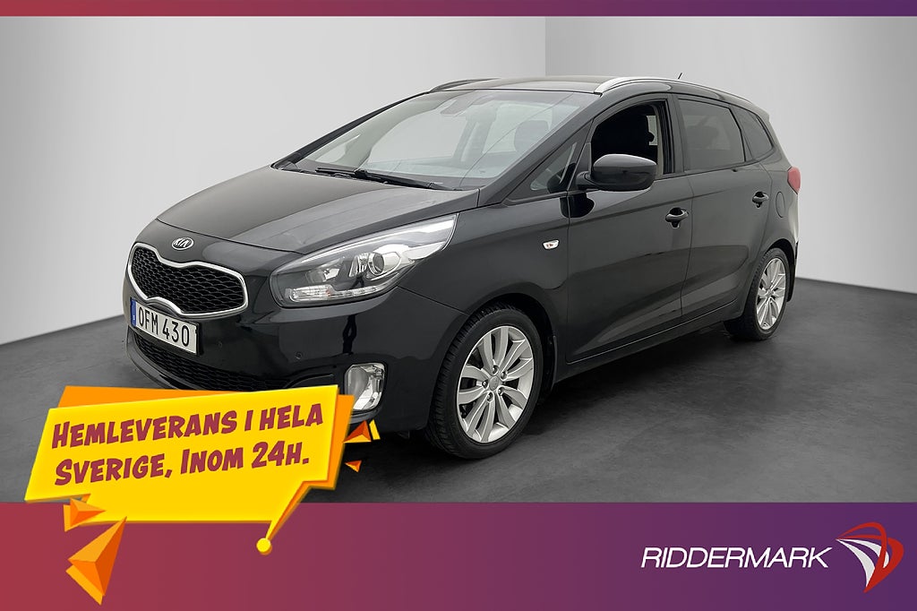 Kia Carens 1.7 CRDi GLS 7-Sits Dragkrok Rattvärme Sensorer