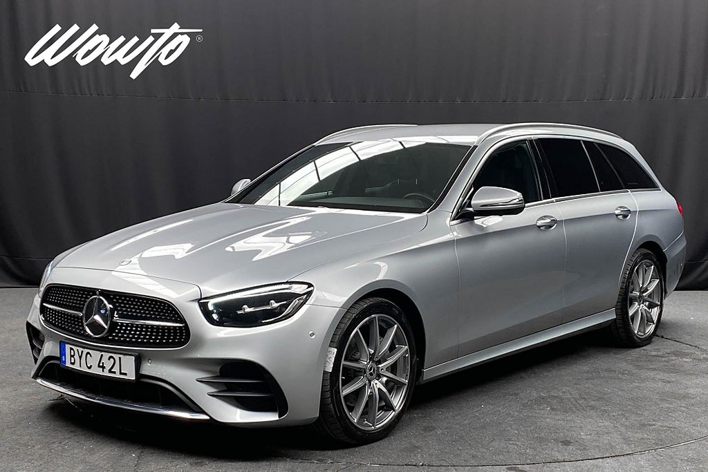 Mercedes-Benz E 220 d T 4M 200HK AMG /360 /Drag /Värmare /4.95%