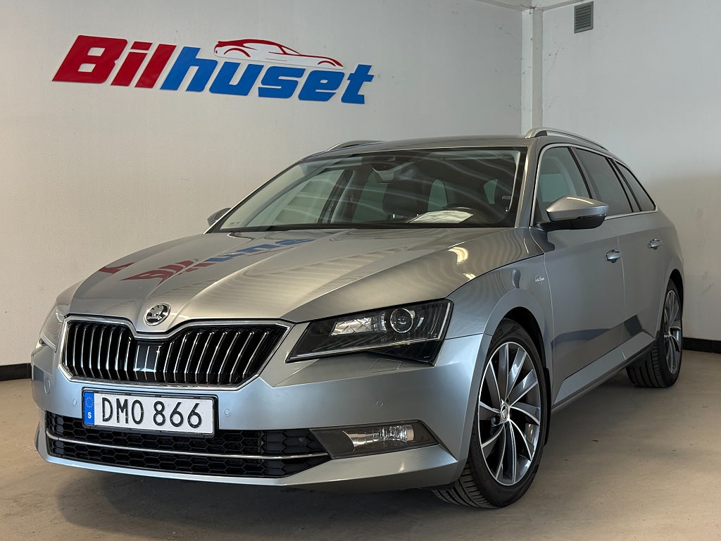 Skoda Superb  2.0 TDI 4x4 , L&KD-Värmare Skinn Canton Drag 