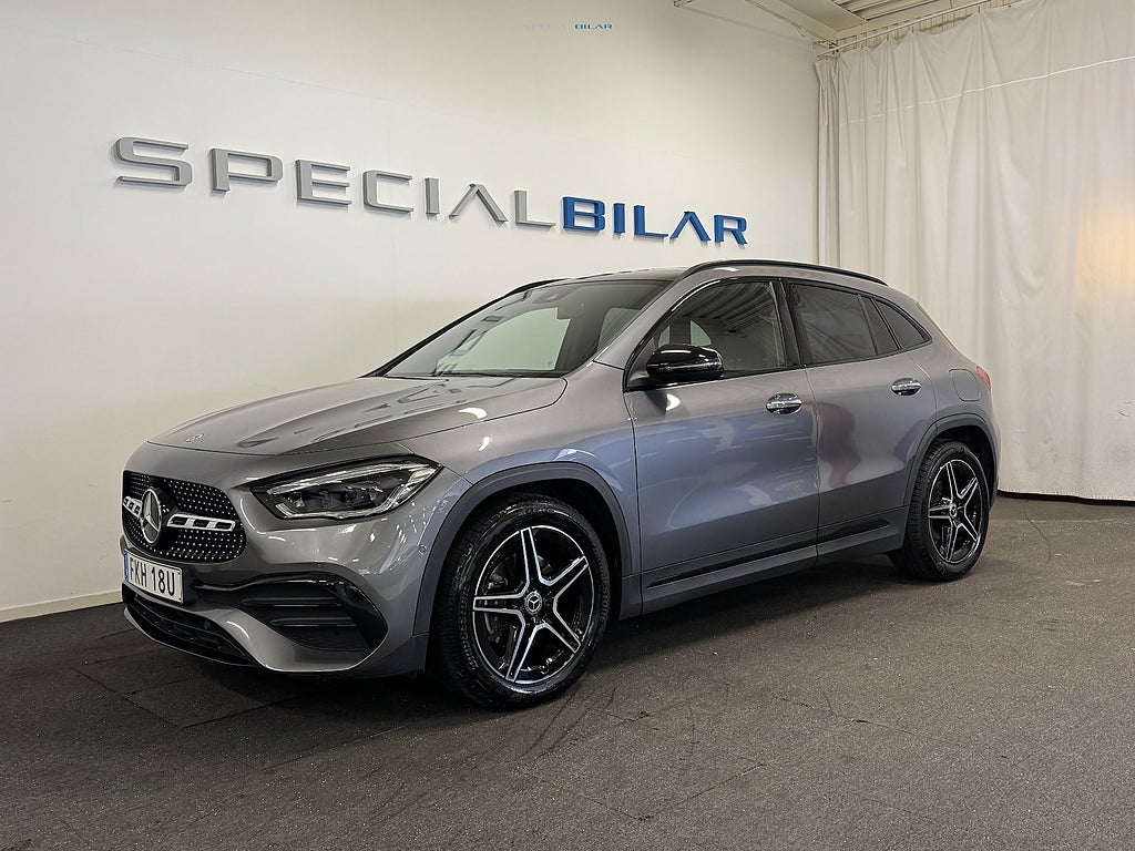 Mercedes-Benz GLA 200 4MATIC Panorama Elstolar Night Värmare Drag