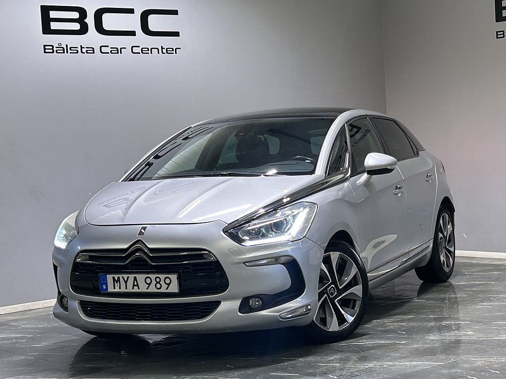 Citroën DS5 2.0 HDi PANORAMA DRAG MASSAGE STOL KAM-BYTT S&V-HJUL
