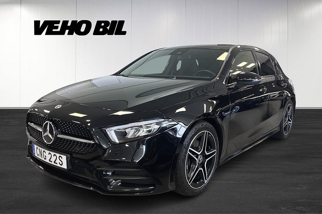 Mercedes-Benz A180 D AMG Line | Värmare | NIGHT PACKAGE | BACKKAMERA | 