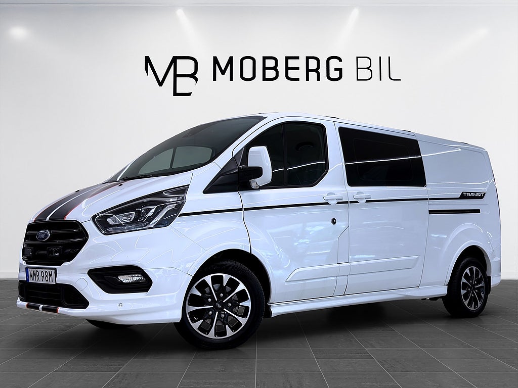 Ford transit-custom 290 2.0 185hk Crewvan L2 Drag B-Kamera