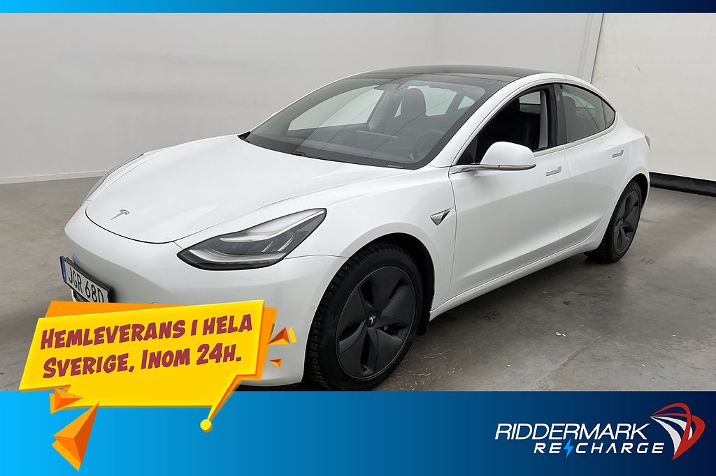 Tesla Model 3 Long Range AWD Autopilot Svensksåld