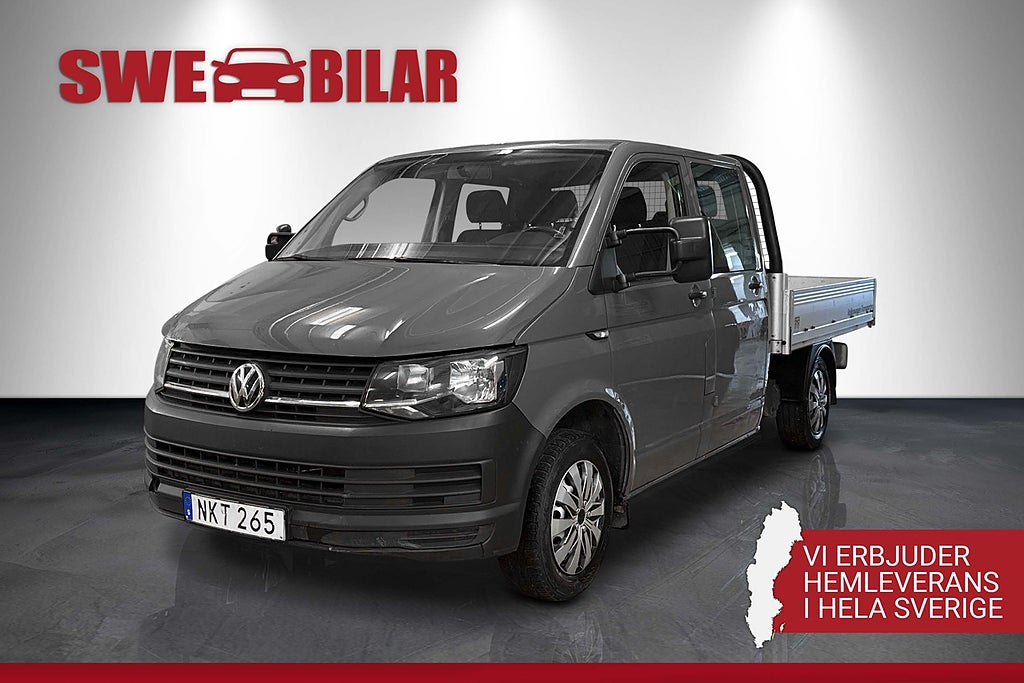 Volkswagen Transporter Chassi Dubbelhytt T28 2.0 TDI BMT Bluetooth 