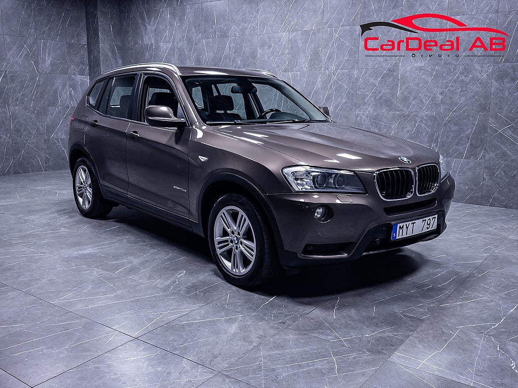 BMW X3 xDrive20d Steptronic M-Värmare Delläder Drag P-Sensorer