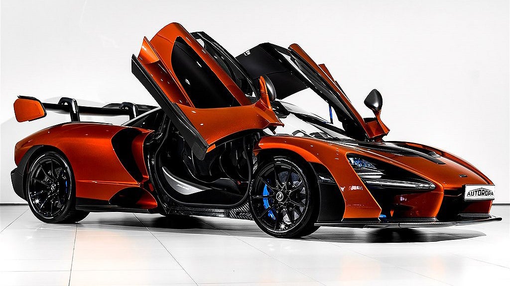 En McLaren Senna från 2019. 