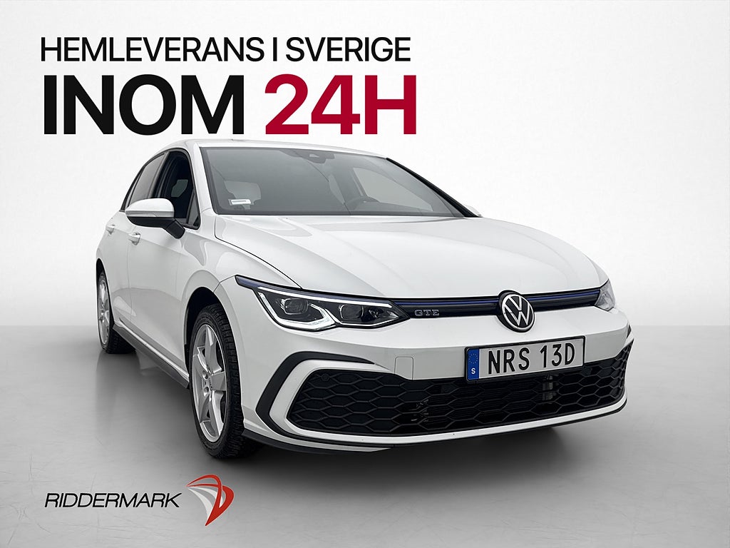 Volkswagen Golf GTE 245hk Cockpit P-Senorer Navi Rattvärme