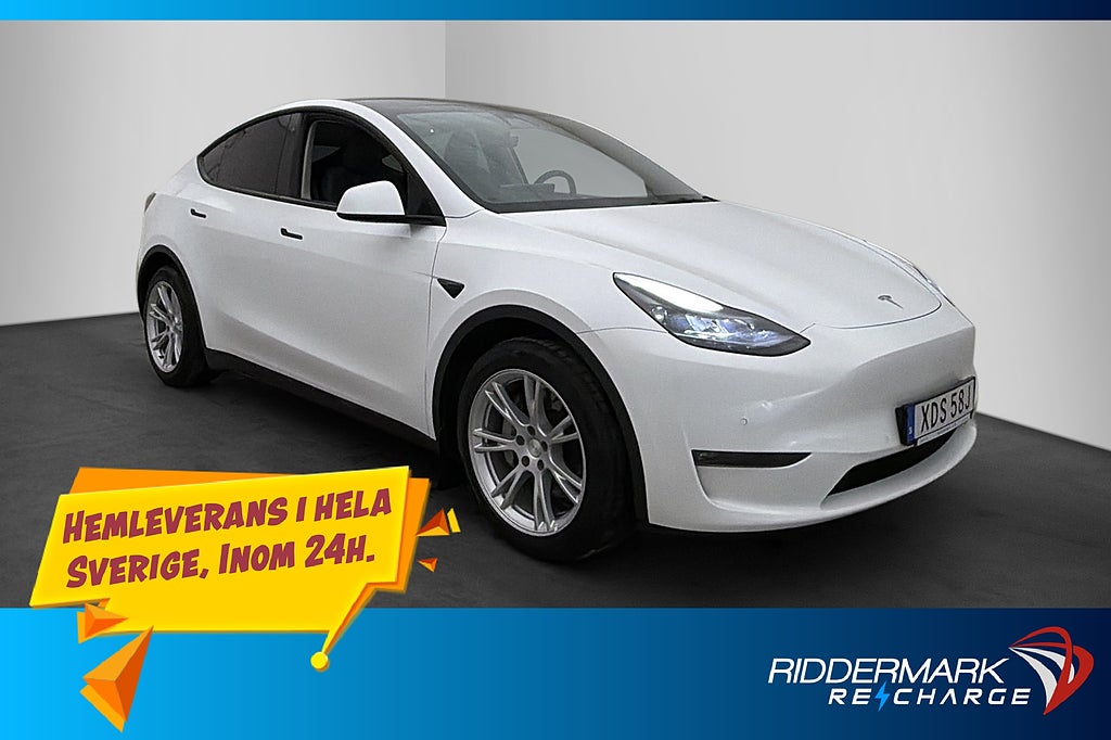 Tesla Model Y Long Range AWD Rattvärme Sv-Såld MOMS