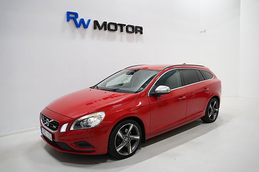 Volvo V60 Polestar D5 224hk R-Design D-värm VOC Kamrem Bytt
