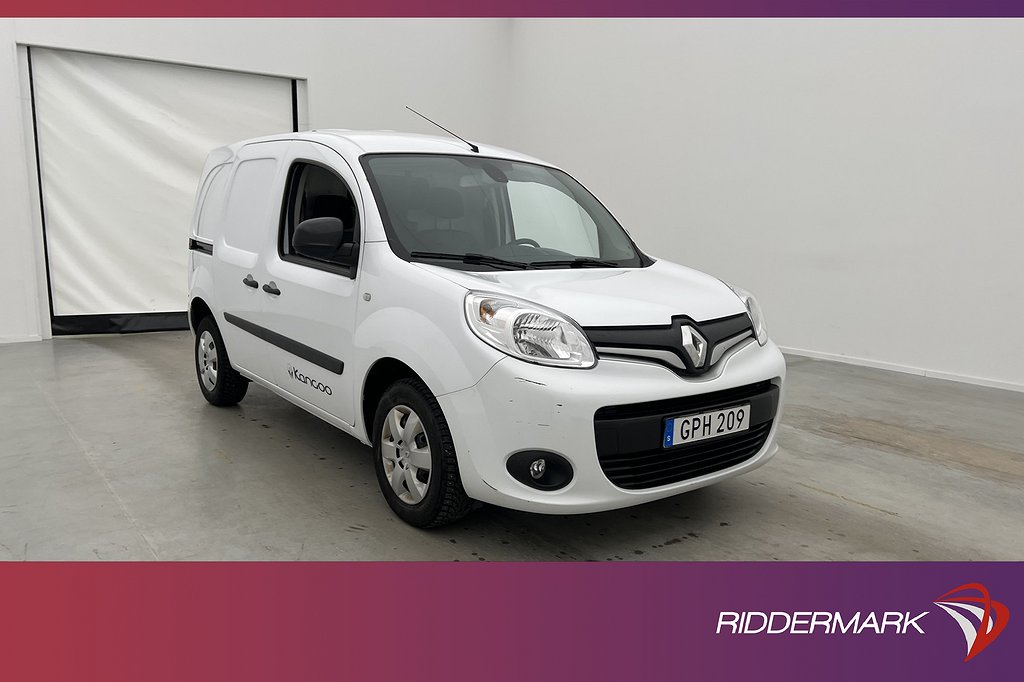 Renault Kangoo 1.5 Värmare 3-Sits Dragkrok B-Kamera LÅGMIL