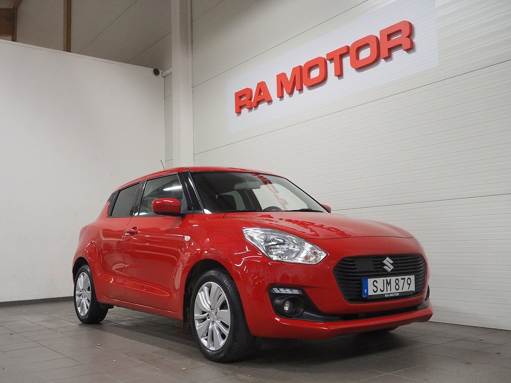 Suzuki Swift 1.2 90hk | Backkamera | Motorvärmare | 2017