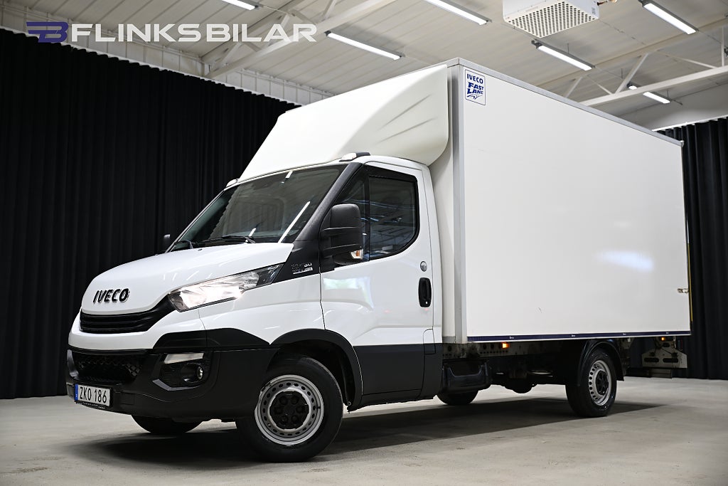 Iveco Daily 156HK Automat|Volymskåp|BG-Lyft|EnÄgare|NyKamrem|Moms