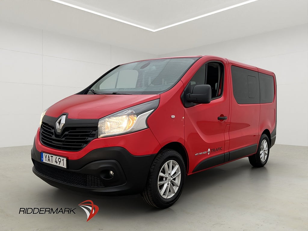 Renault Trafic Kombi 1.6dCi PDC Värmare Dragkrok 9-Sits