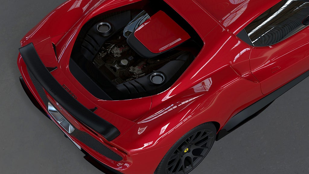 Tycker man att effekten är för liten i Ferrari 296 GTB går det att få en effektökning. Foto: DMC