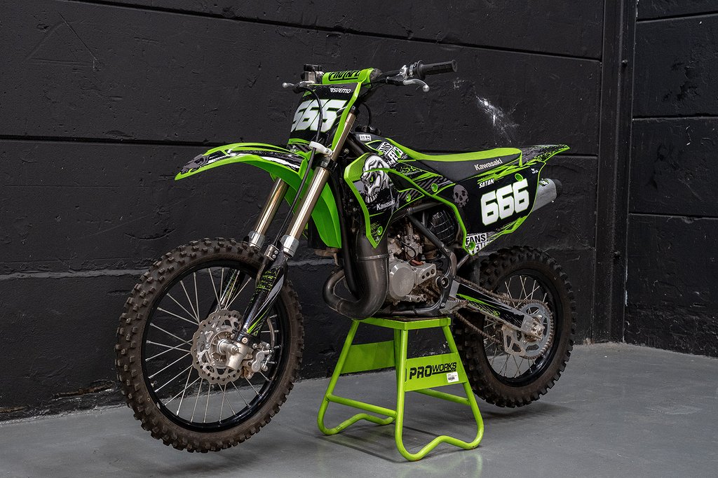 Kawasaki KX85 2022 Endast 20 Timmar