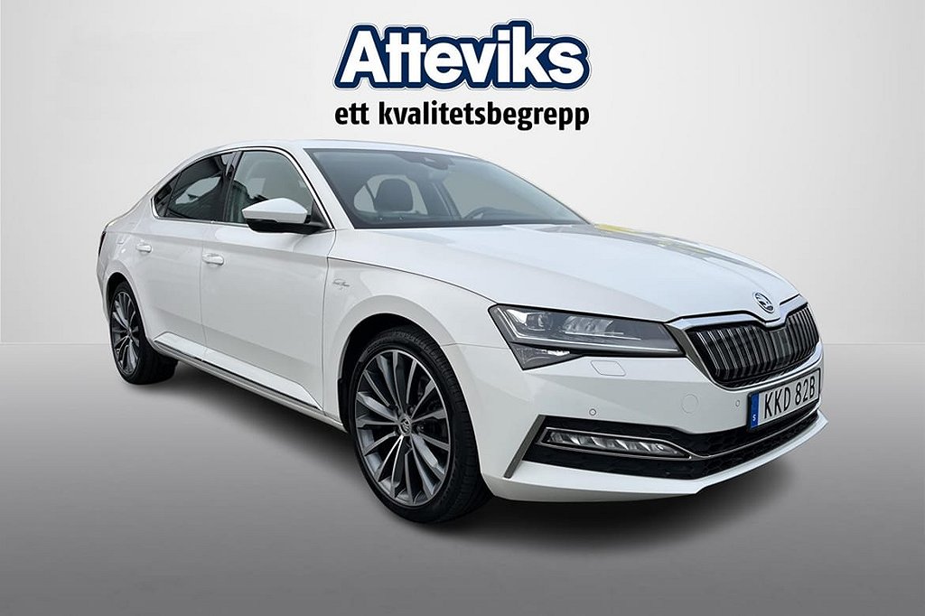 Skoda Superb iV L&K TSI IV PHEV Drag/Värmare/Nyservad