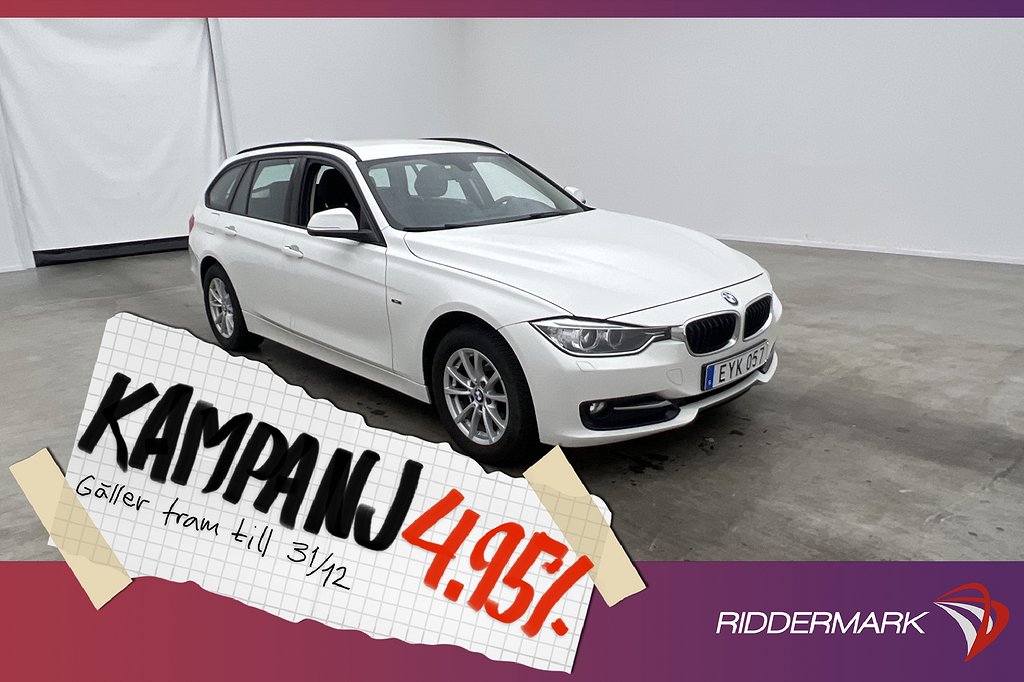 BMW 320 d xDrive Touring 184hk Sport line Sensor 4,95% Ränta