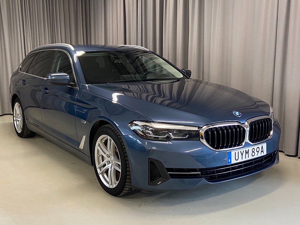 BMW 530e xDrive 292hk Touring Plug-in Hybrid Drag Navi Skinn
