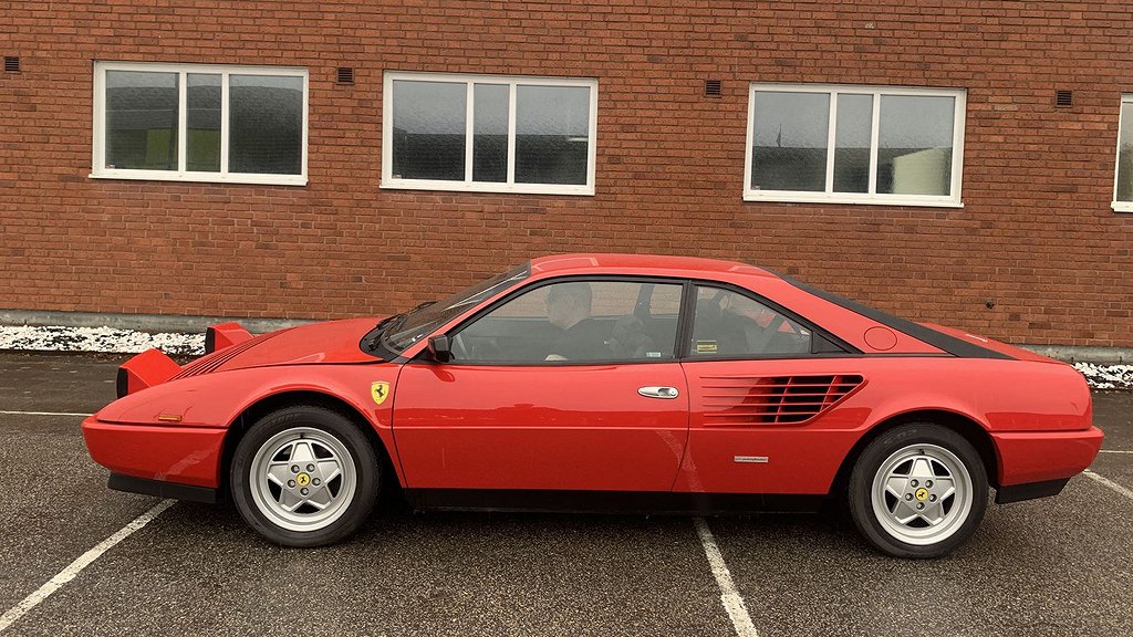 Ferrarin kom till Sverige 2001. Sedan dess har den haft två brukare. Foto: Bilweb Auctions. 