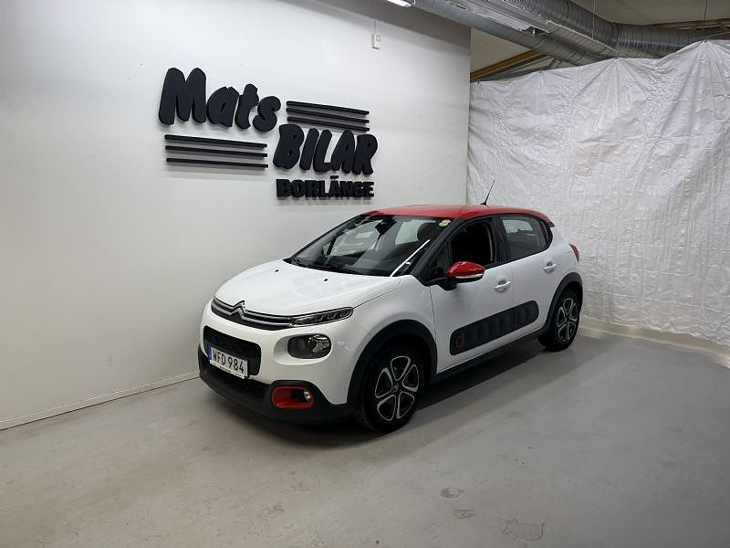 Citroen C3 1.2 Bensin Automat 5d, 558 kr i årsskatt!