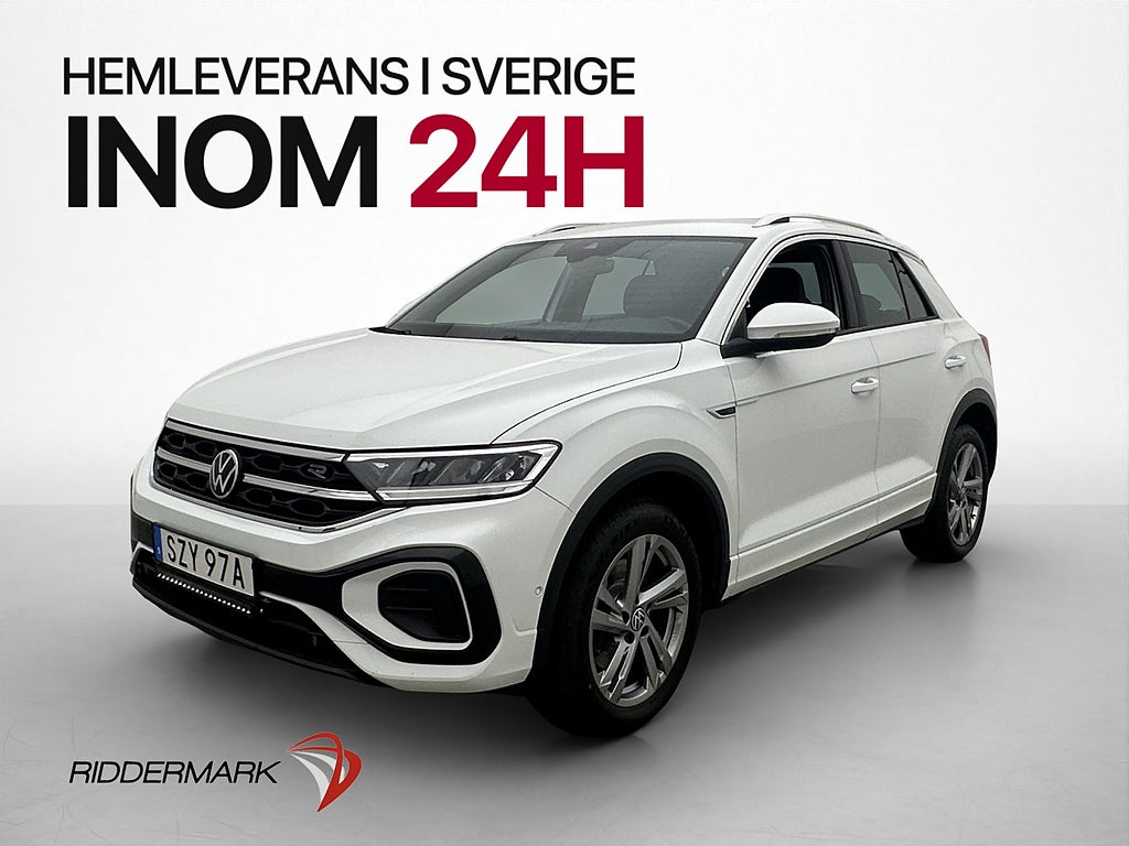 Volkswagen T-Roc 2.0 150hk 4M R-Line Cockpit Kamera Värmare