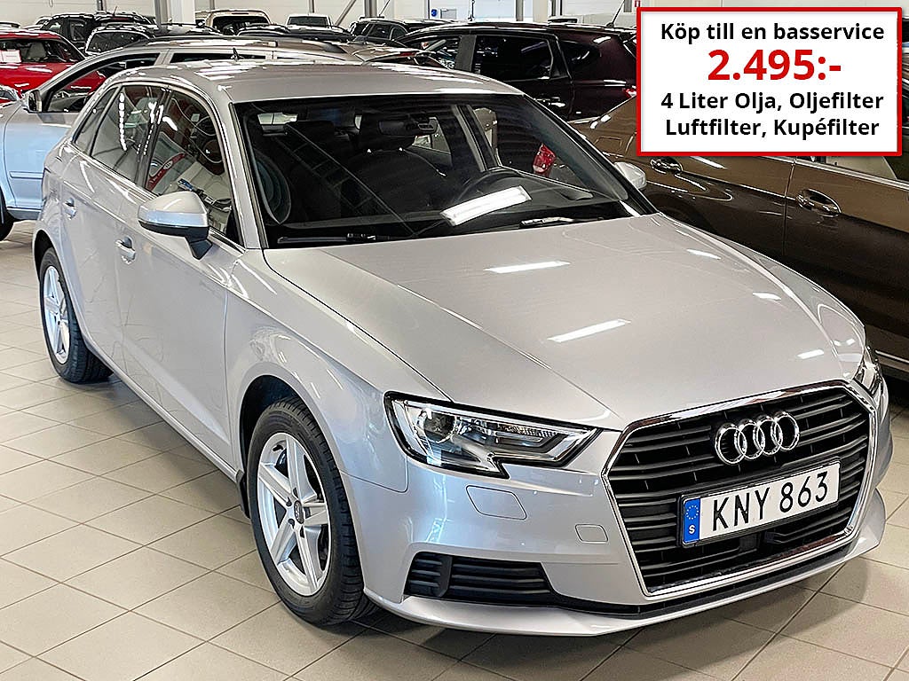 Audi A3 Sportback 30 TFSI 1,0 Automat 116Hk