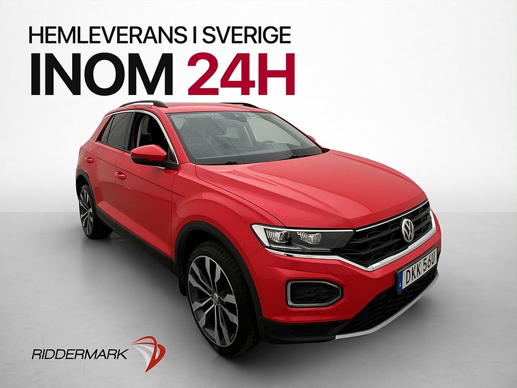 Volkswagen T-Roc 1.5 TSI 150hk Cockpit Värmare Kamera Drag