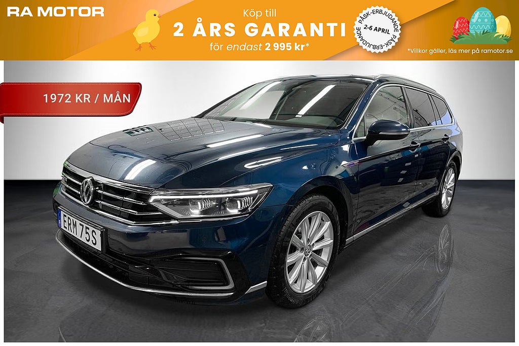 Volkswagen Passat SC GTE 218hk | Drag | Värmare | Cockpit |