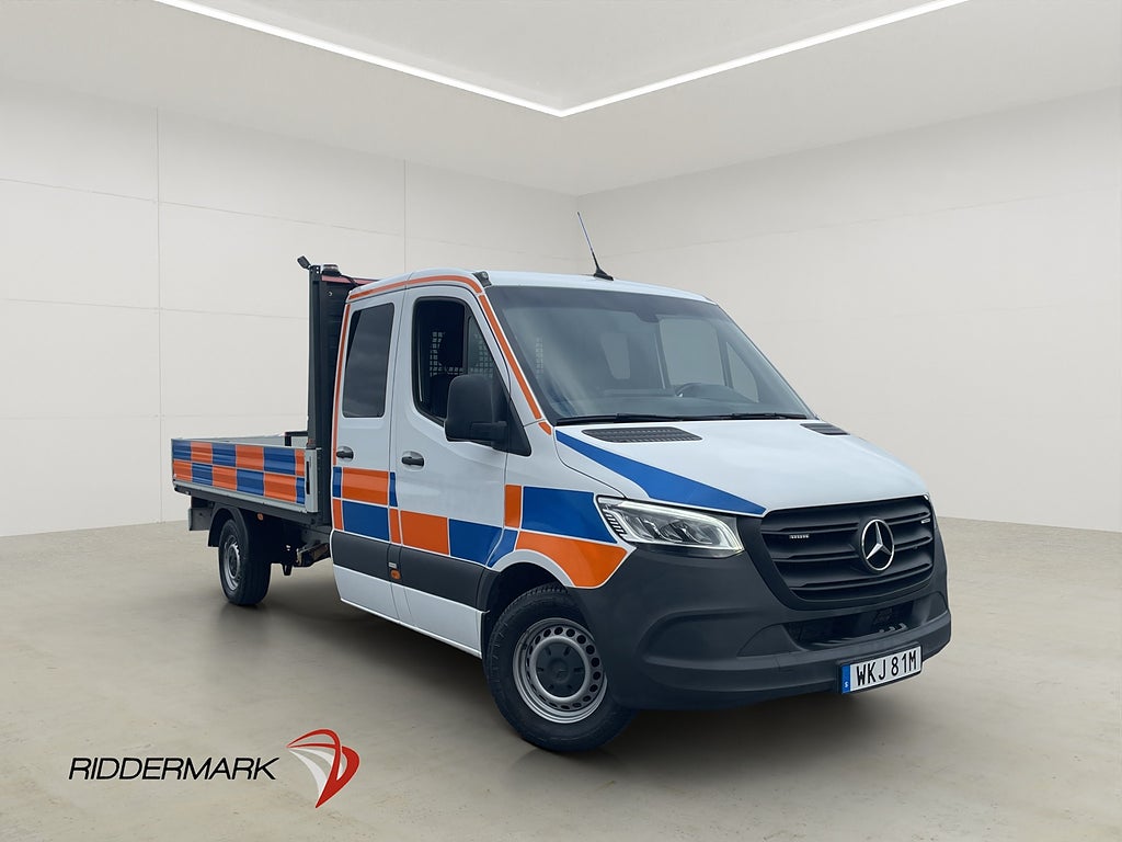 Mercedes-Benz Sprinter 315 FLAKBIL Värm Drag B-Kamera Moms