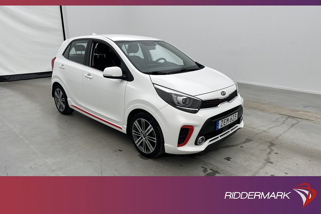 Kia Picanto MPI 67hk GT-Line Kamera Skinn CarPlay Rattvärme