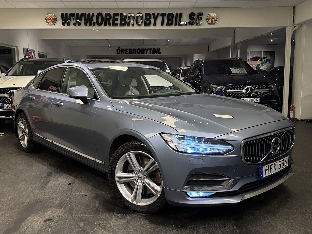 Volvo S90 D5 AWD Inscription Gps B&W VOC HUD Värmare SE SPEC