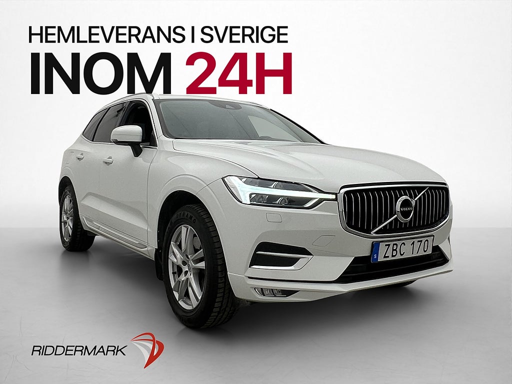 Volvo XC60 D4 AWD Inscription VOC Dragkrok Kamera Värm Läder