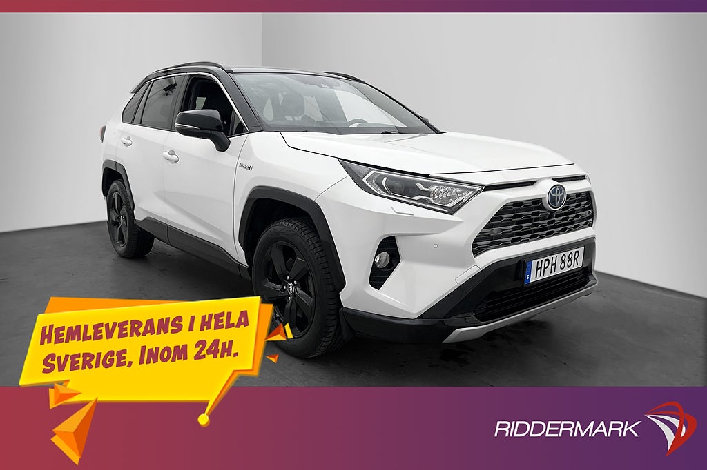 Toyota RAV4 Hybrid AWD Style JBL Kamera Drag Skinn Navi