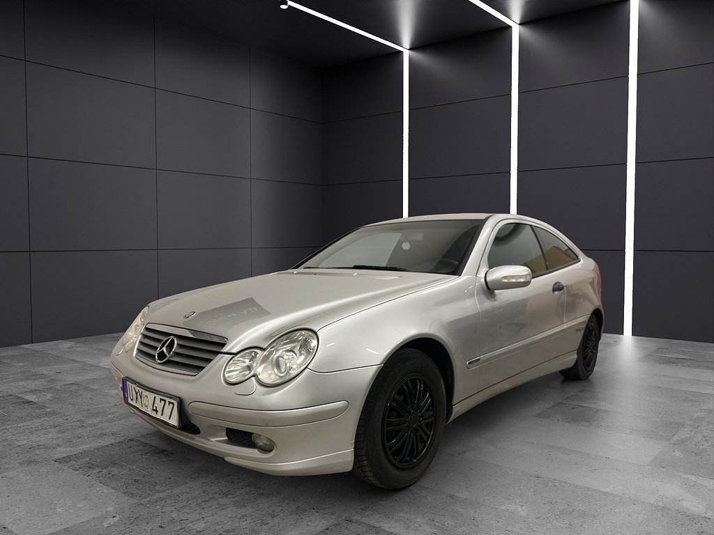 Mercedes-Benz C 180 Kompressor Sportcoupé/Ny Servad/Besiktigad