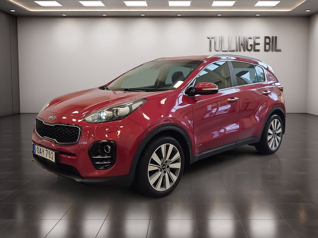 Kia Sportage 2.0 CRDi AWD Advance 1-Ägare Navi Backkamera Rattvärme