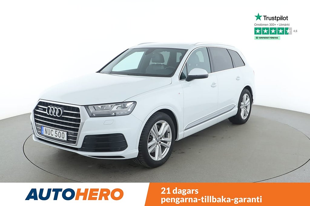 Audi Q7 3.0 V6 TDI quattro S Line / Drag, Keyless, Rails