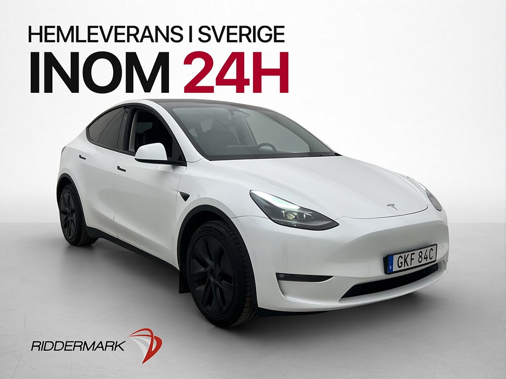 Tesla Model Y Long Range AWD Svensksåld AP Dragkrok MOMS