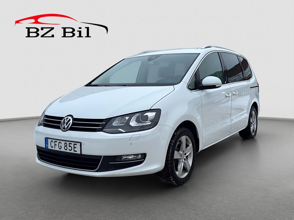 Volkswagen Sharan 7-Sits 2.0 TDI 4M GT Värmare Drag Kamera 