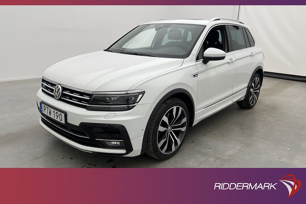 Volkswagen Tiguan 4M 190hk R-Line Värm Pano Cockpit Dynaudio