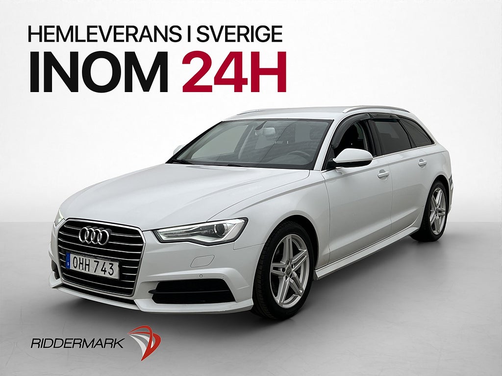 Audi A6 2.0 TDI Sport Edition Sensorer Bluetooth