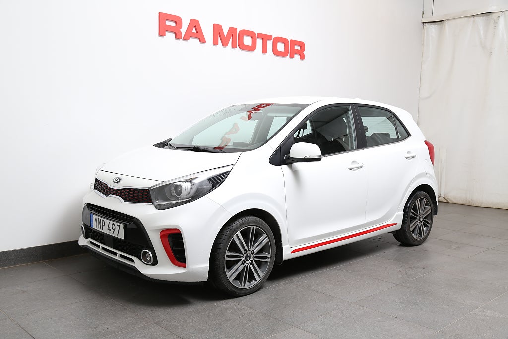 Kia Picanto 1,0 T-GDI 100hk GT-Line Kamera Skinn CarPlay Motorv 2018