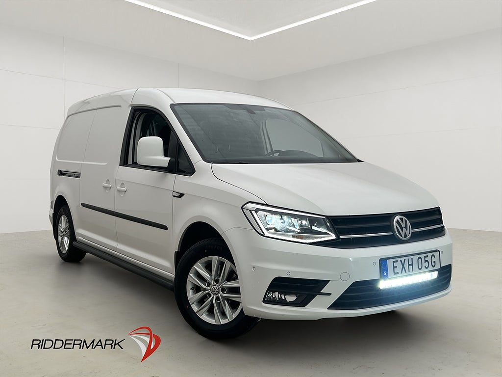Volkswagen Caddy Maxi Värmare LED Drag V-Inr CARPLAY Moms