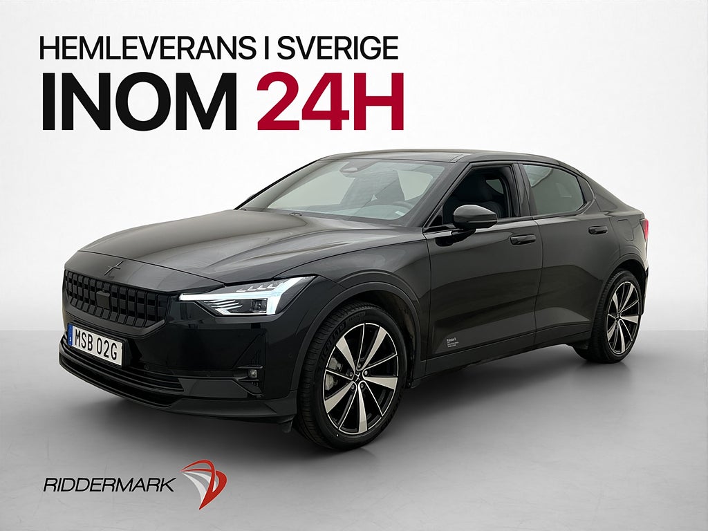 Polestar 2 Long range Single motor Pilot Plus Pano H/K MOMS