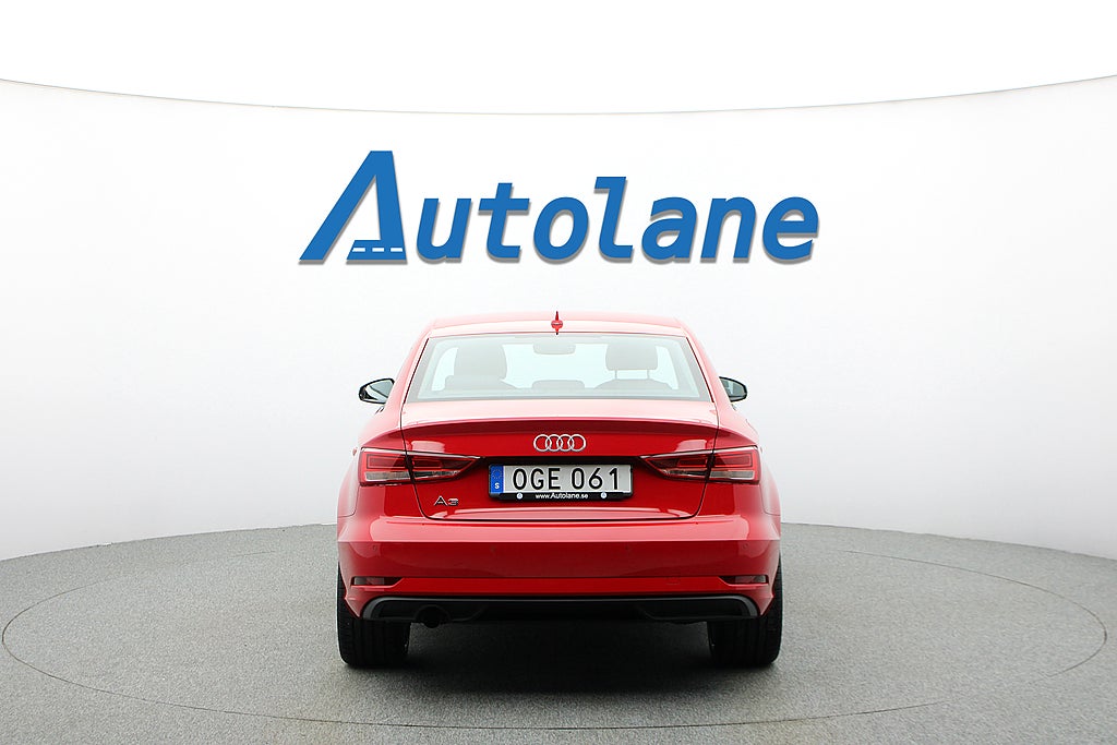 Audi A3 Sedan 1.0 TFSI Cockpit, 19", Adaptiv Fart. 115hk
